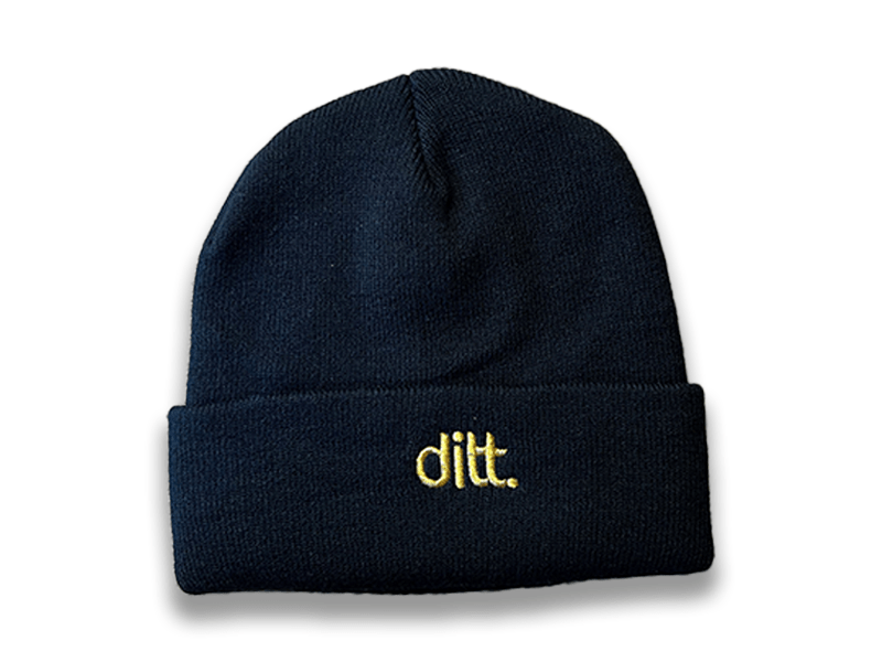 Geborduurde ditt beanie