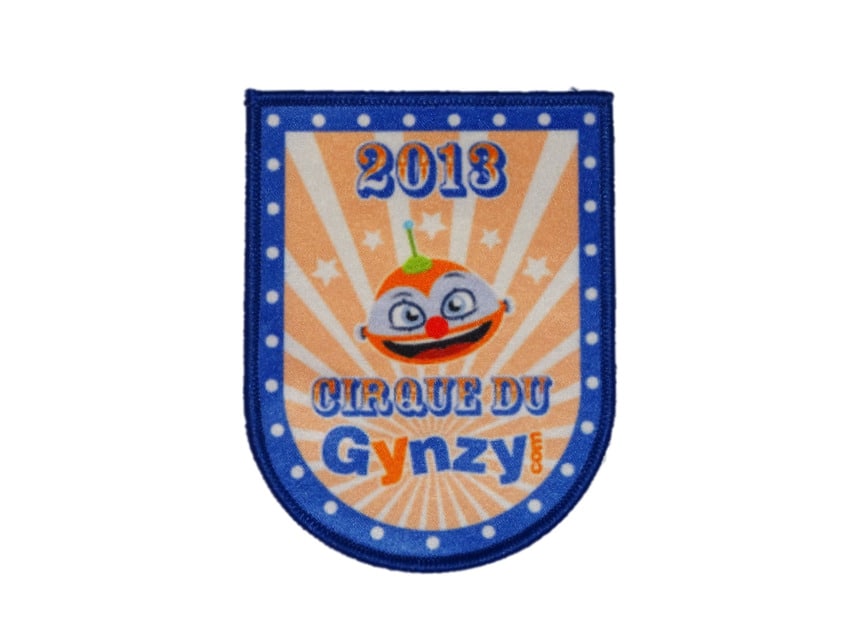 Bedrukt embleem cirque du gynzy