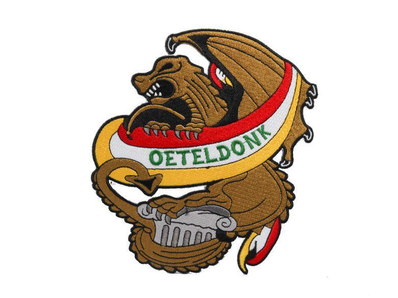 Stoffen embleem oeteldonk