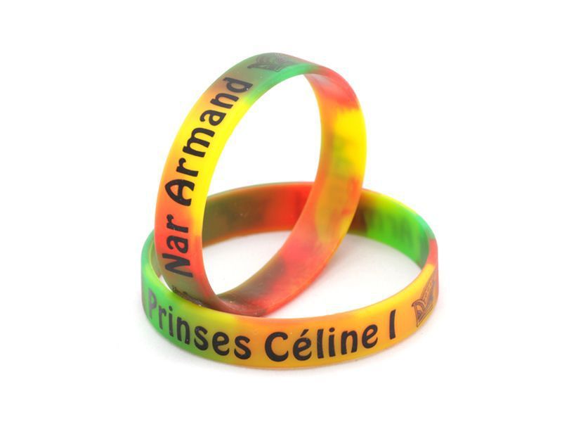 2 gepersonaliseerde print polsbandjes prinses celine