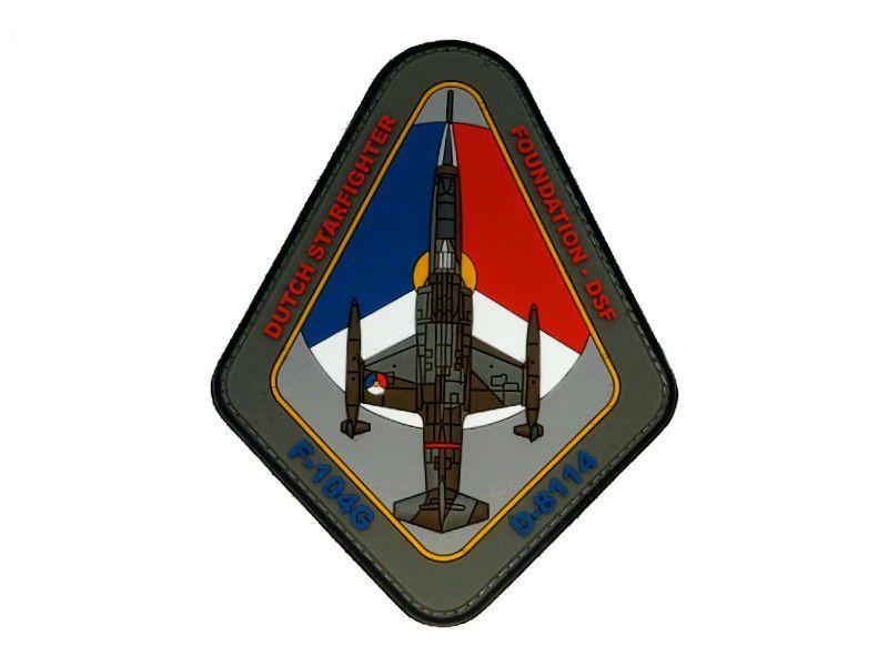 PVC Embleem dutch starfighter