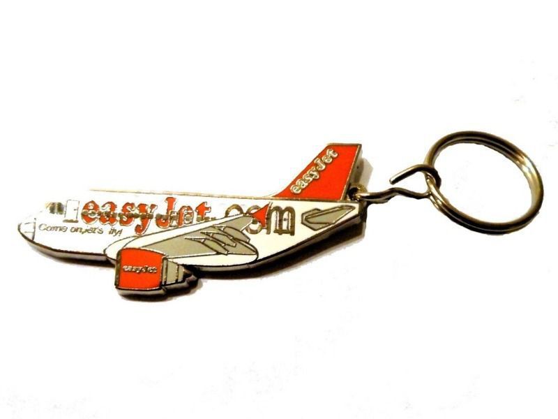 Metalen sleutelhanger easyjet