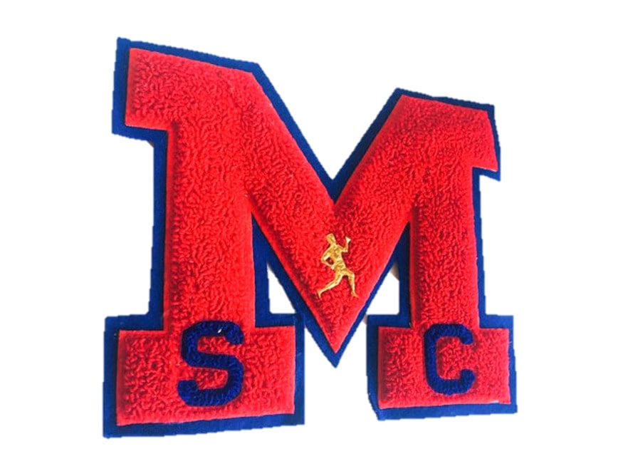 Badstof / vilten embleem van MSC