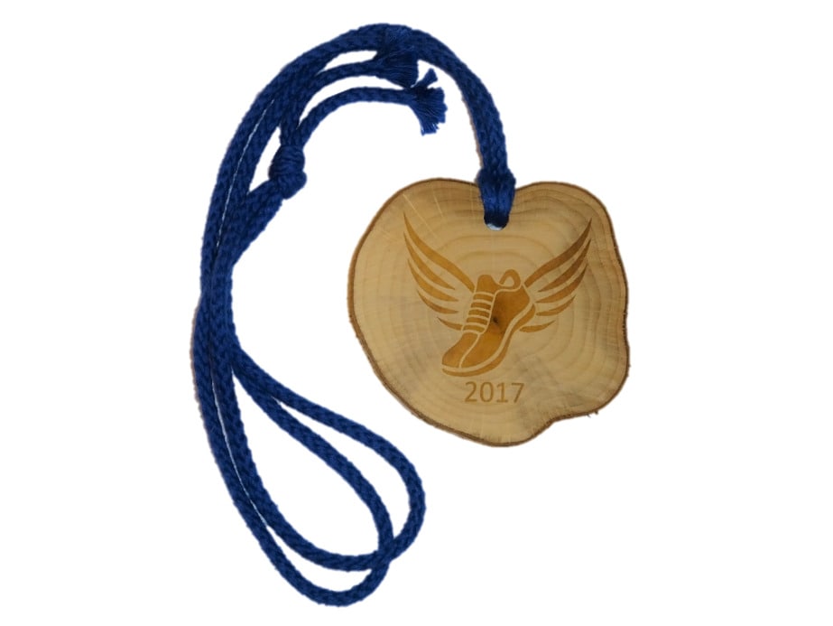 Gepersonaliseerde speciale medaille met touw