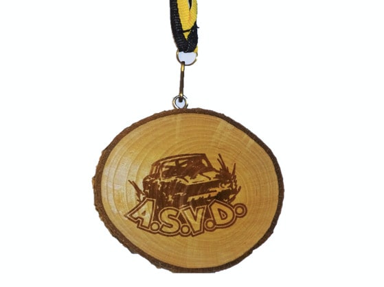 Gepersonaliseerde speciale medaille asvd