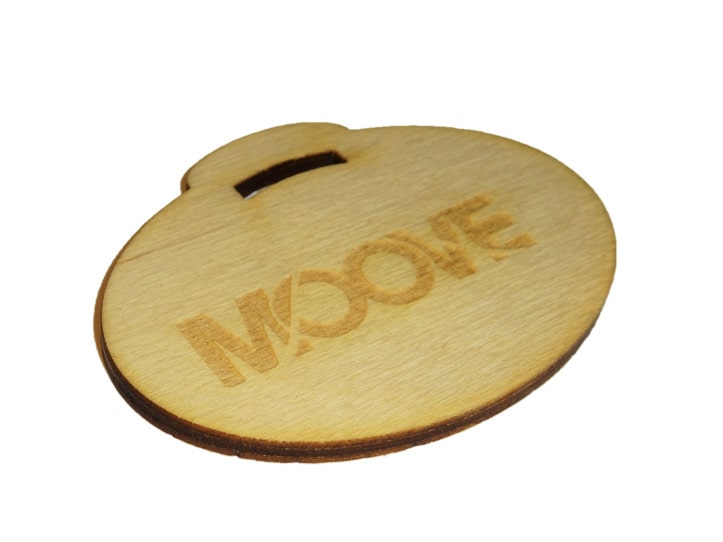 Gepersonaliseerde speciale medaille moove