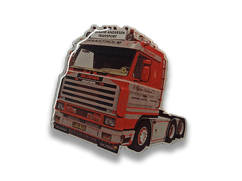 Print pin truck