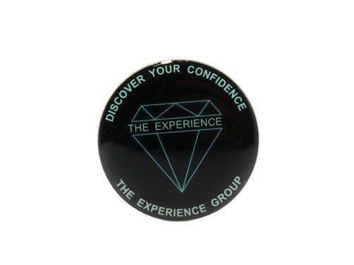 Gepersonaliseerde print pin the experience