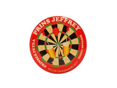 Gepersonaliseerde print pin prins jeffrey