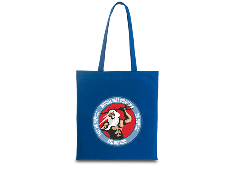 Bedrukte tote bag aec skylines